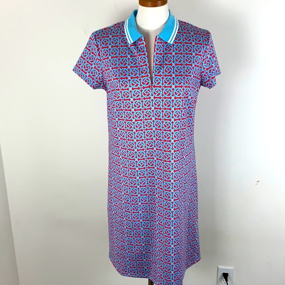 J. McLaughlin Short Sleeves Polo Dress Size L